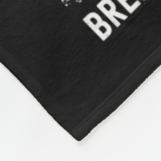 eines Brustkrebses eines Kriegers in den USA Flagg Fleecedecke (Ecke)