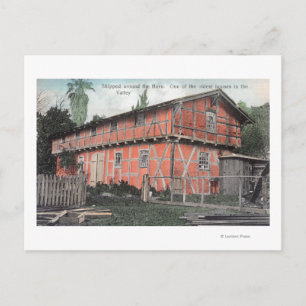 Eines der ältesten Häuser im Tal Postkarte