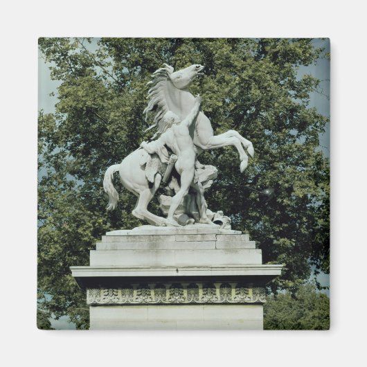 Eines der beiden "Frühpferde", 1739-45 Magnet (Vorne)
