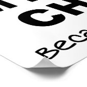 Eines der beliebtesten Poster meiner Ehefrau (Ecke)