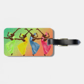 Eines der Beststen Geschenke des Lebens ist Tanz Gepäckanhänger (Rückseite horizontal)