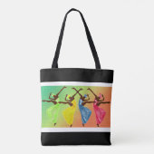 Eines der Beststen Geschenke des Lebens ist Tanz Tasche (Rückseite)