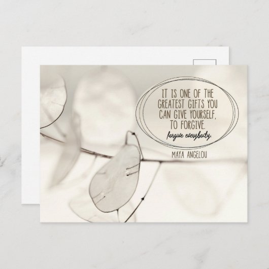 Eines der Beststen Geschenke Postkarte (Vorne/Hinten)