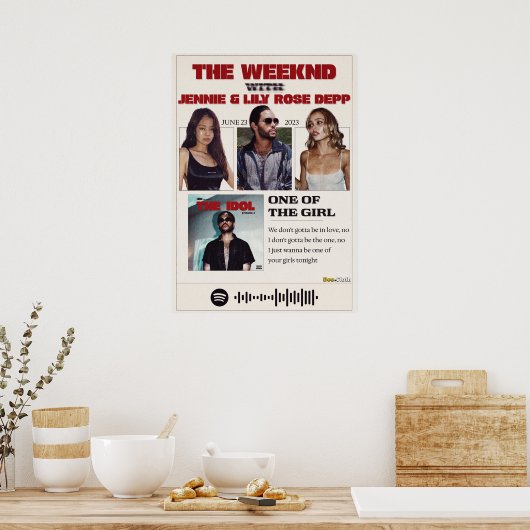 Eines der Mädchen Poster (Küche)