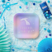 Eines der Meer Whimsical Funkelnd Meerjungfrau Geb Pappteller (Party)