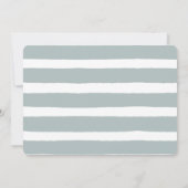 Eines der Sea Creatures Blue Boy Birthday Foto Einladung (Rückseite)