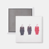 eines dieser magnet (Vorderseite/Rückseite)