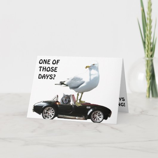 Eines dieser Tage? Karte (Vorderseite)