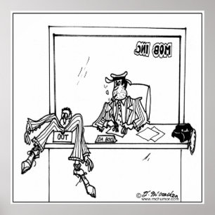 Eines Gangsters heraus boxen Poster