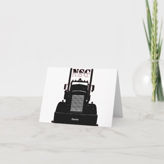 Eines Hornings Peterbilt 379 Karte (Rückseite)