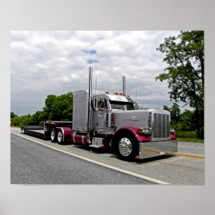 Eines Hornings Peterbilt 379 Plakat