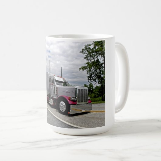 Eines Hornings Peterbilt 379 Tasse (VorderseiteRechts)