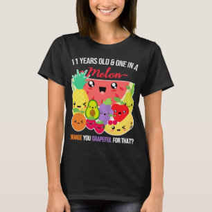 Eines in einem Melon Funny Fruit Sprichwort 11. Ge T-Shirt