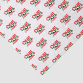 Eines in einem Melon Niedlich Watermelon Erstgebur Seidenpapier (Ausschnitt)