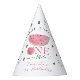 Eines in einem Melon Niedlich Watermelon Girl 1. G Partyhütchen