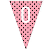 Eines in einem Melon Watermelon Party Erstgeburt Wimpelkette (Zweite Fahne)