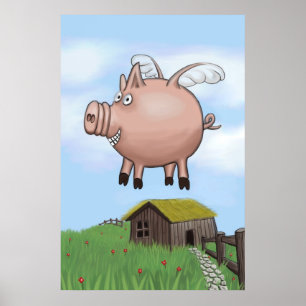 Eines Tages... Drucken Poster