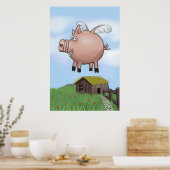 Eines Tages... Drucken Poster (Küche)