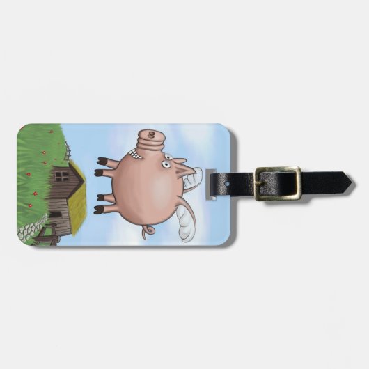 Eines Tages... Gepäckanhänger (Vorderseite horizontal)