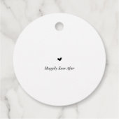 Eines Tages, Hochzeit Danke, Geschenke, Gefallen F Geschenkanhänger (Rückseite)