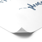 Eines Tages, Hochzeit Probe Dinner Welcome Pos Poster (Ecke)