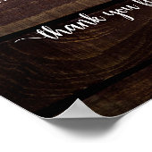 Eines Tages, Hochzeit Probe Dinner Willkommen Poster (Ecke)