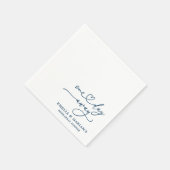 Eines Tages Hochzeitstag Probe Dinner Napkins Serviette (Ecke)