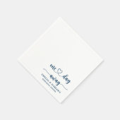 Eines Tages Hochzeitstag Probe Dinner Napkins Serviette (Ecke)