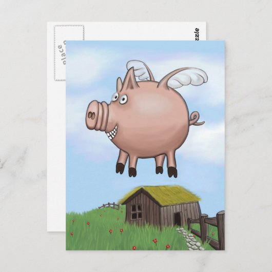 Eines Tages... Postkarte (Vorne/Hinten)