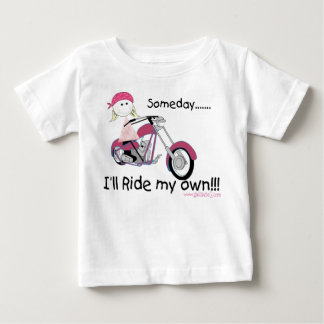Eines Tages reite ich meine Selbst (Säuglings-T - Baby T-shirt