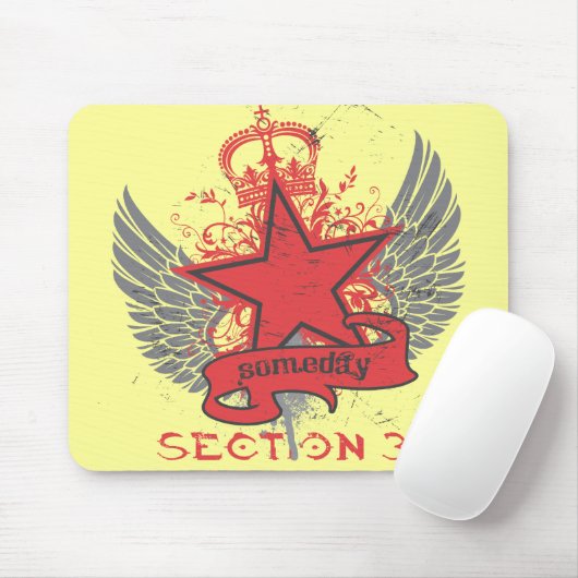 Eines Tages Stern Mousepad (Mit Mouse)