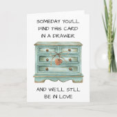 Eines Tages wirst du diesen Valentinstag finden Karte (Vorderseite)