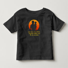 Eines Tages wirst du groß, Baby – Elternliebe Baby Kleinkind T-shirt
