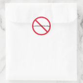 Eines unserer originalen Logos Runder Aufkleber (Tasche)
