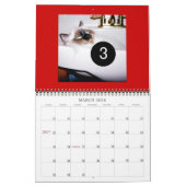 Einfach 1 bis 12 Foto-Kalender erstellen Kalender (Mär 2026)