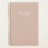 Einfach 2024 Wochen monatlicher, nicht terminierte Planer (Vorderseite)