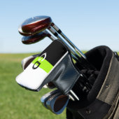 Einfach 2 Farben & Streifen Frühling grün Golf Headcover (In Situ)