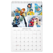 Einfach 4 Fotos pro Monat Kalender (Jan 2027)