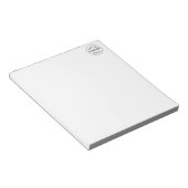 Einfach 5.5" x 6" Notepad - 40 Seiten Notizblock (angewinkelt)