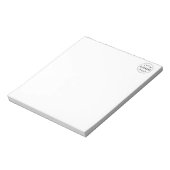 Einfach 5.5" x 6" Notepad - 40 Seiten Notizblock (Rotiert)