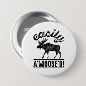 Einfach A’Moose’D Button (Vorne & Hinten)