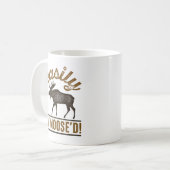 Einfach A’Moose’D Kaffeetasse (Vorderseite Links)