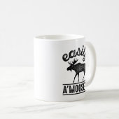 Einfach A’Moose’D Kaffeetasse (VorderseiteRechts)