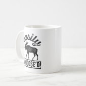 Einfach A’Moose’D Kaffeetasse (Vorderseite Links)