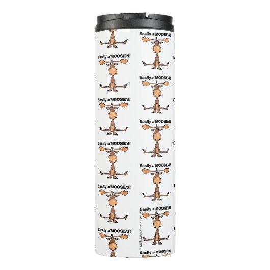 Einfach A’moose’d Thermosbecher (Rückseite)