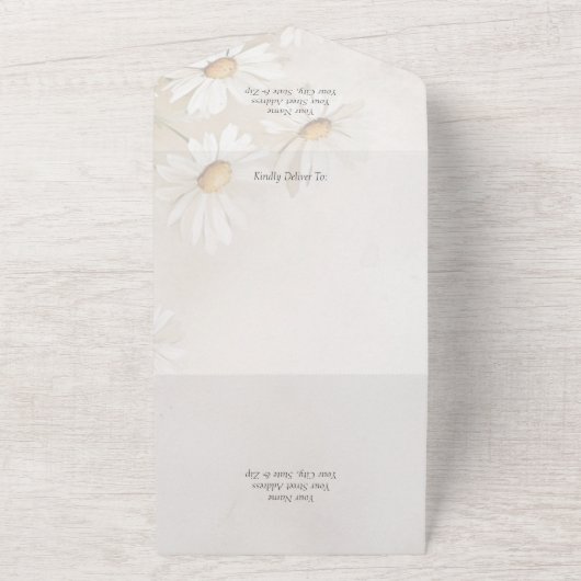 Einfach Abendessen mit Abendessen All In One Einladung (Außenbereich)