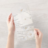 Einfach Abendessen mit Abendessen All In One Einladung (Abreißen)