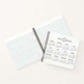 Einfach aber elegant - Kalender 2024 | Notebook Notizblock (Innenseite)