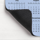 Einfach aber elegant - Kalender 2025 | Mousepad (Ecke)