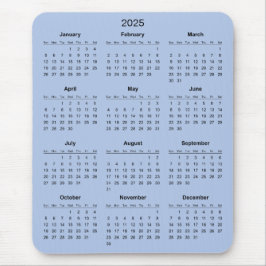 Einfach aber elegant - Kalender 2025 | Mousepad